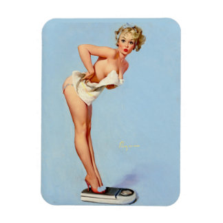 Skalar PIN Up-vykort Magnet