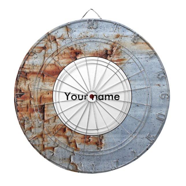 Skalat färg struktur darttavla (Framsidan)