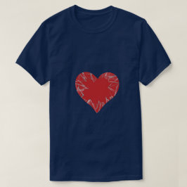 Skalat glas Brken hjärta T Shirt