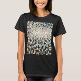 Skalat glas, handritat T-Shirt