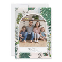 Skalat jokertecken för vinterskog