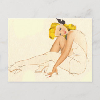 Skalat Pinup Vykort