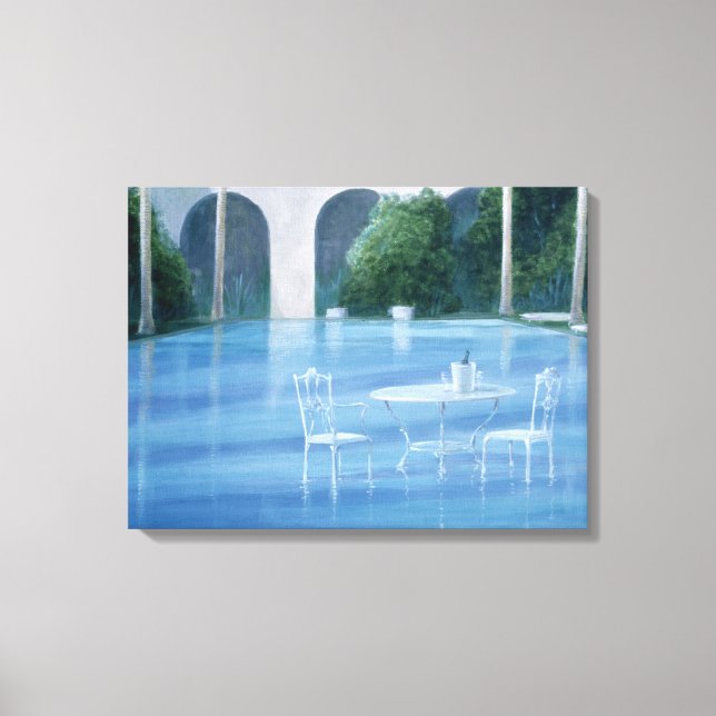 Skalat slut canvastryck (Framsida)