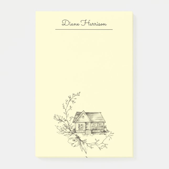 Skalat stuckning post-it block (Framsida)