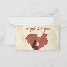 Skalat Teckning-injektionspennpresentkort med skri