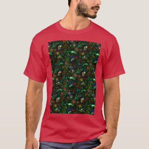 skalbaggar mönster t shirt
