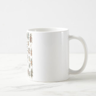 Skalbaggar skjuter ut, så många skalbaggar kaffemugg
