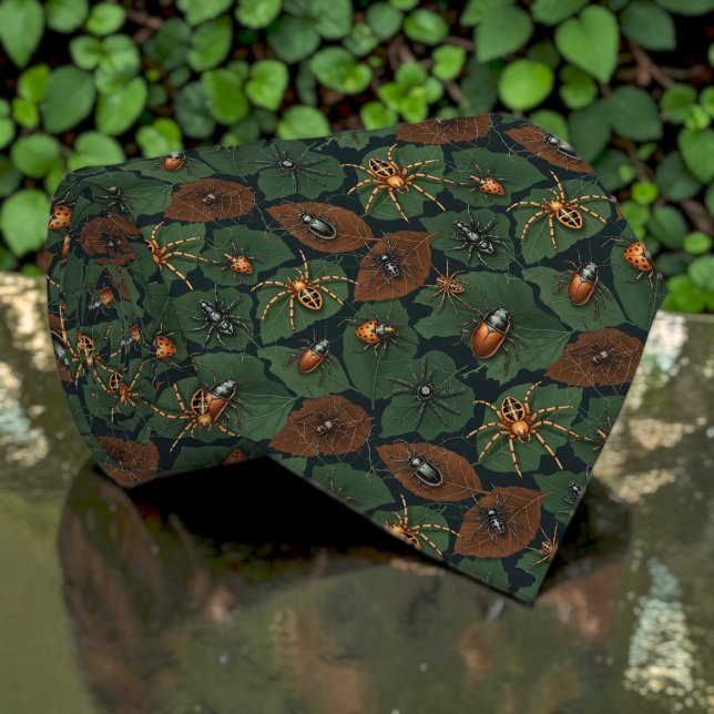 Skalbagge, insekts- och spindeldjursmönster specia slips (Skapare uppladdad)