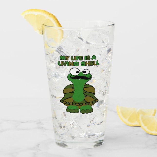 Skalbagge Sköldpadda Levande Skal Glaskopp (Framsida Ice)