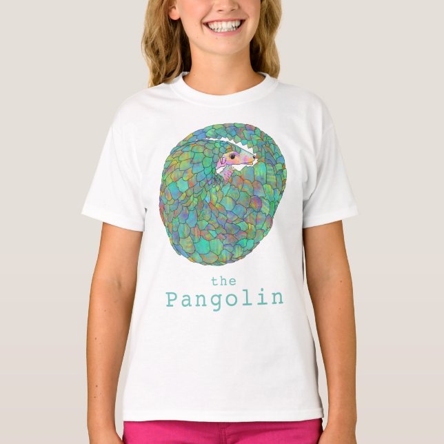 Skalbagge utrotningshotade arter söt djur konst gr t shirt (Framsida)