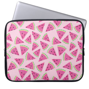 Skalbagge vattenmelon mönster laptop fodral