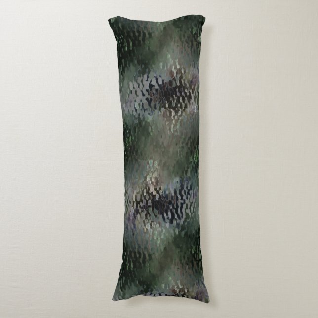 Skalbara plakat flytande över mörk kroppskudde (Framsidan Vertikal)