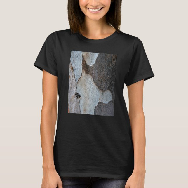 Skalbark av eucalyptus Gum Träd-foto T Shirt (Framsida)