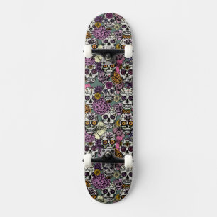 Skålbottenskåda i Bläck Teckning Mini Skateboard Bräda 18,5 Cm