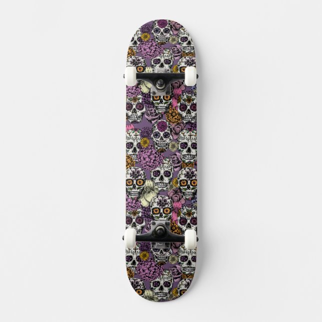 Skålbottenskåda i Bläck Teckning Mini Skateboard Bräda 18,5 Cm (Framsida)