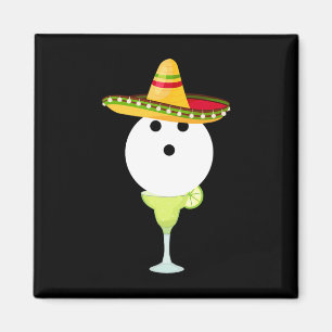 Skalbyte med Sombrero- och Margarita-sportcement Magnet