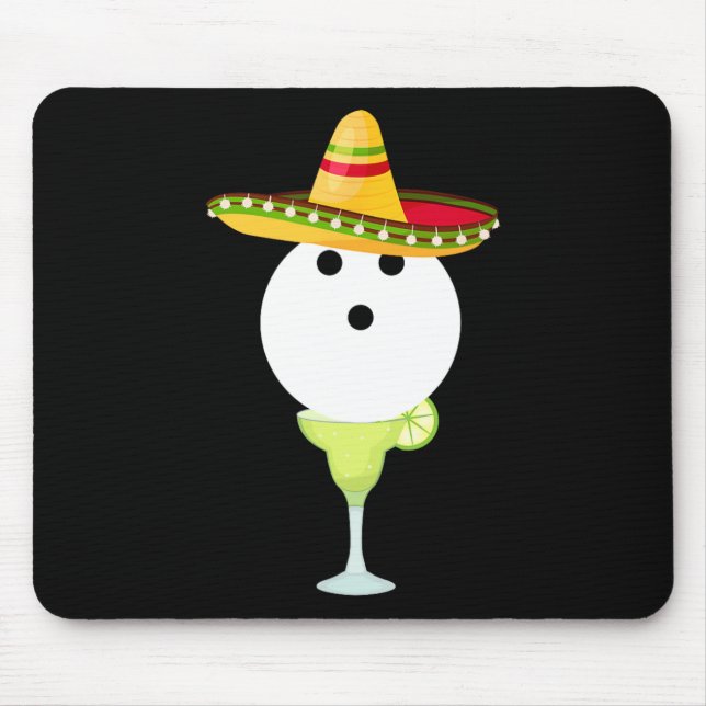 Skalbyte med Sombrero- och Margarita-sportcement Musmatta (Framsidan)