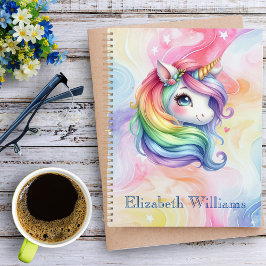 Skåldflickans anpassade namn för Rainbow Unicorn