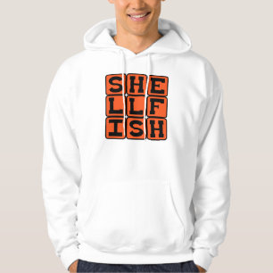 Skaldjur, exoskelettförande evertebrater hoodie