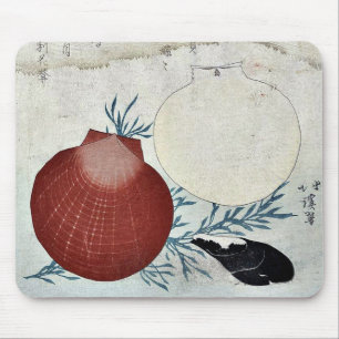 Skaldjur vid Totoya, Hokkei Ukiyoe Musmatta