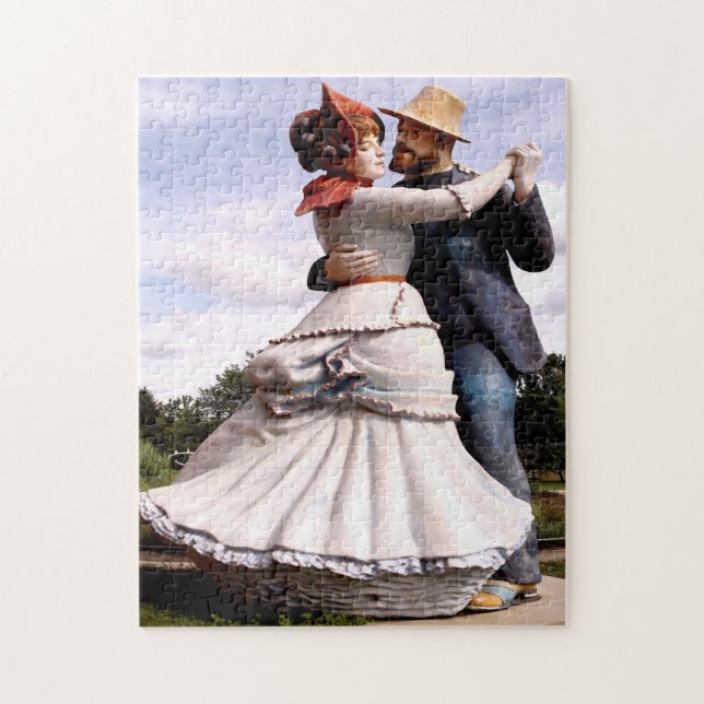 Skälen till skulpturen New jersey . Pussel (Vertikal)