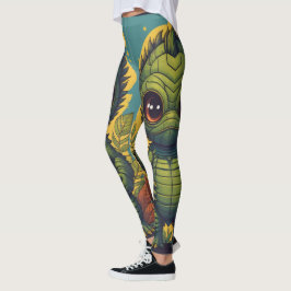 Skälet från Black Lagoon Halloween Leggings
