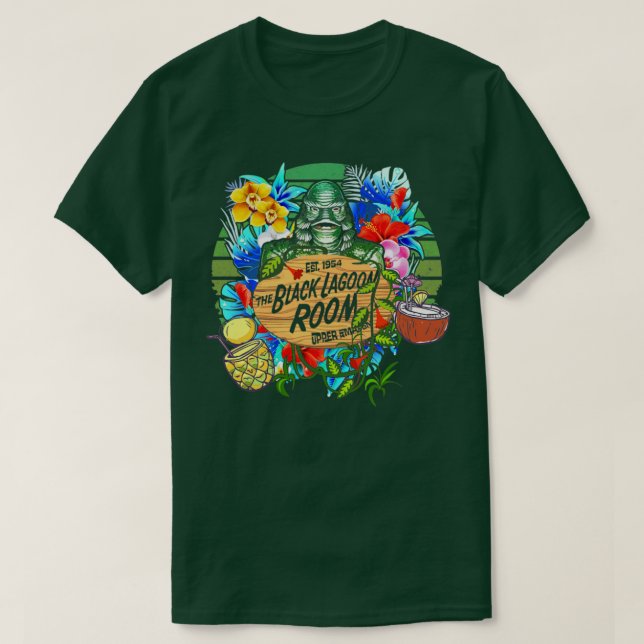 Skälet från "The Creatfrom" och "Room Gillman" T Shirt (Design framsida)