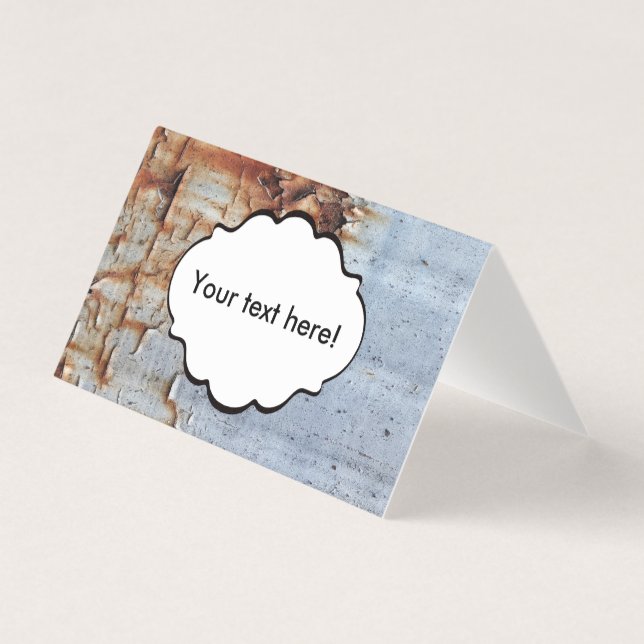 Skalfärgsfärg struktur kort (Framsida)