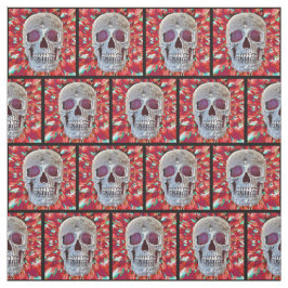 Skålfärgsfärgad rödfärgad Abstrakt, popup-bild Tyg