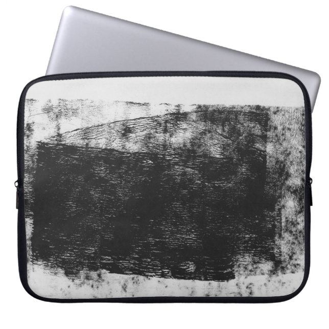 Skalfoto av vatten laptop fodral (Framsidan)