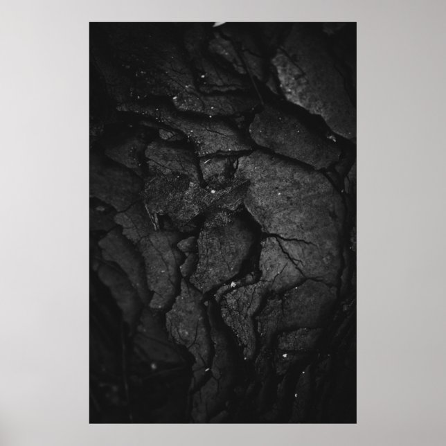 Skalfotografi av bildandet av sten poster (Framsidan)