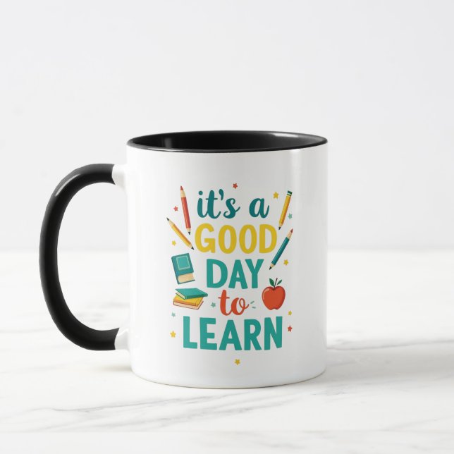 Skälig skoldesign och lärardesign mugg (Vänster)