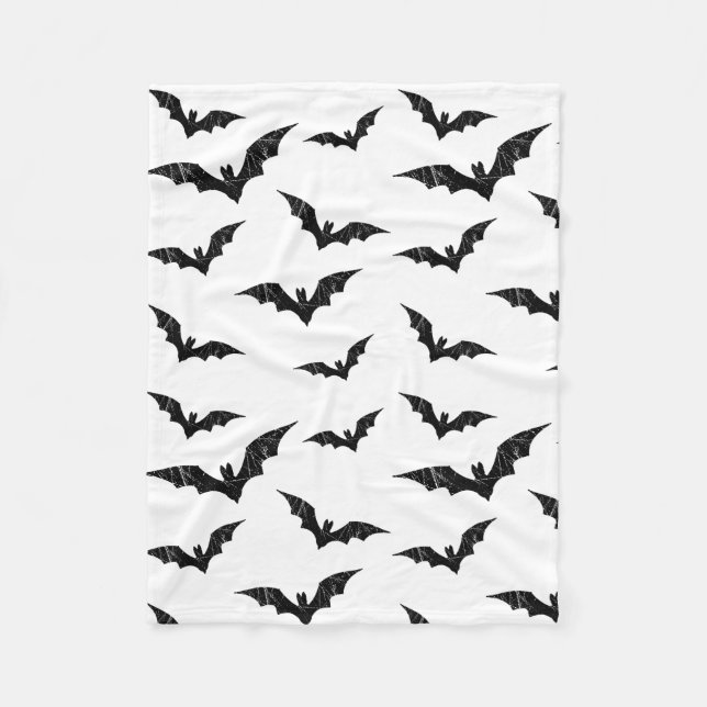 Skäliga Fladdermöss Fleecefilt (Framsidan)