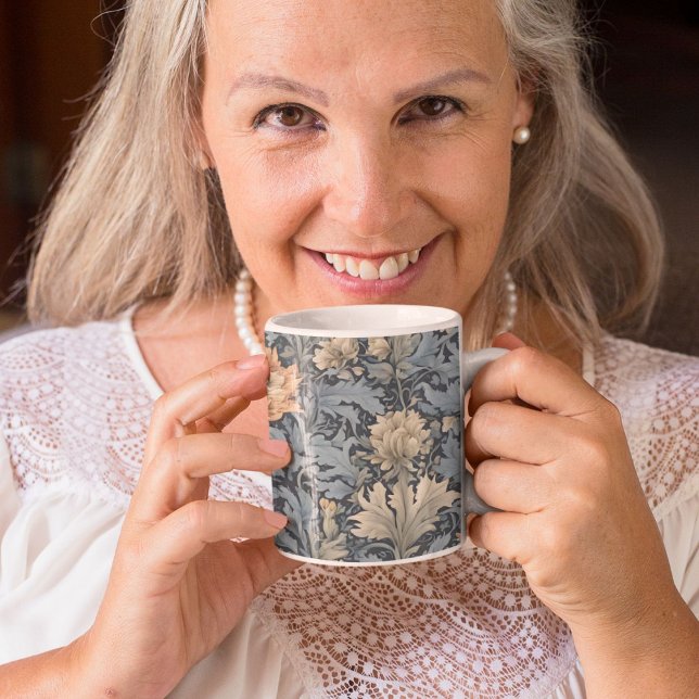 Skäliga Retro Flowers-gåvor från Pension till Mamm Mugg (Graceful Retro Flowers Retirement Gifts for Mom)