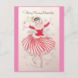 Skalkort för årstidsjucka för dotter helg vykort