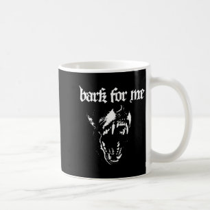 Skäll För Mig Vild Hund Blackletter Estetisk Trend Kaffemugg
