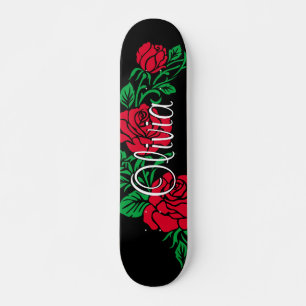 Skall för utformning av ro-blommor mini skateboard bräda 18,5 cm