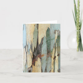 Skäll Notecard för Eucalyptusträd Kort