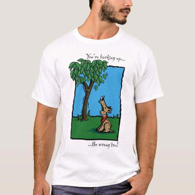 "Skälla upp det fla träd! ", Tee (Framsida)