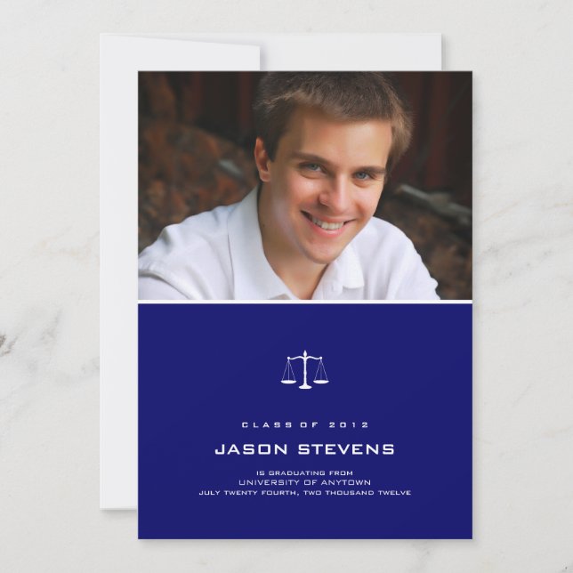 Skallagstiftning i inbjudan till Studenten i Bläck (Framsida)