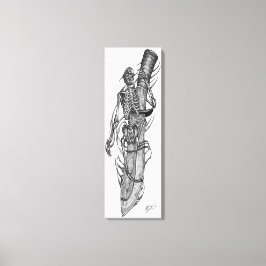 skallblad 5 canvastryck