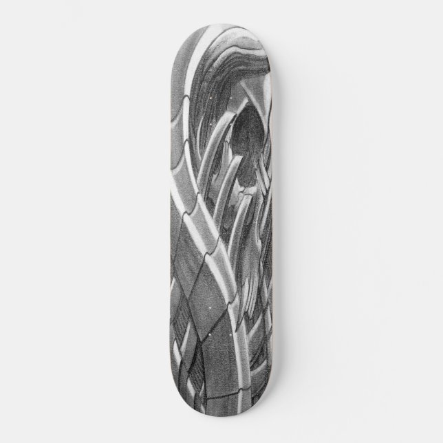 Skalldäck för biomech mini skateboard bräda 18,5 cm (Framsida)