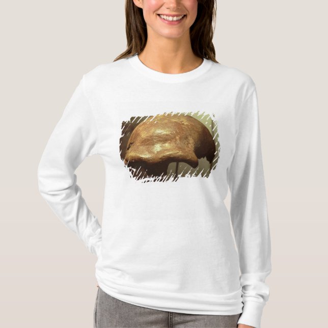 Skalle av en Neanderthal Tee Shirt (Framsida)
