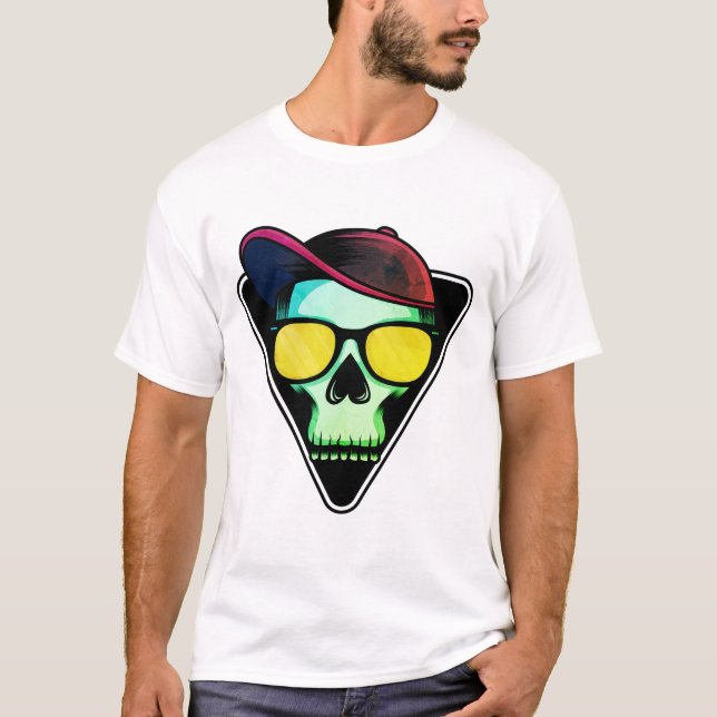 Skalle, Cool, Ben T Shirt (Framsida)