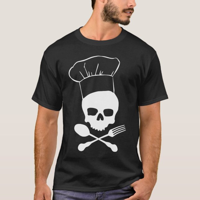 Skalle & Crossboneskock T Shirt (Framsida)