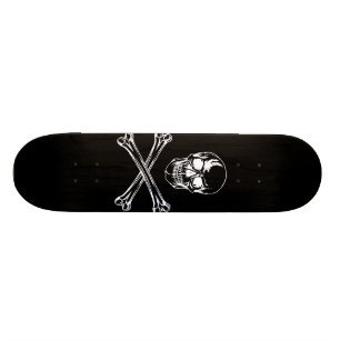Skalle & CrossbonesSkateboard Old School Skateboard Bräda 21,6 Cm