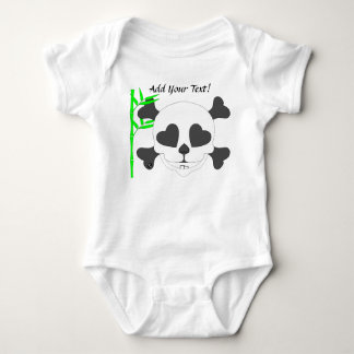 Skalle för Pauly Pandababy T-shirt