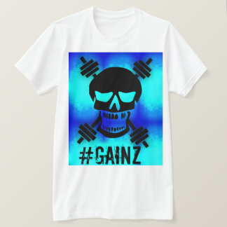 Skalle för Psychdelic blåttskivstång T-shirt