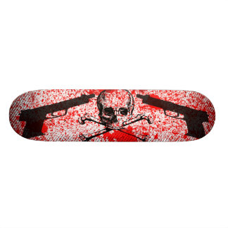 Skalle för vapen n old school skateboard bräda 18 cm