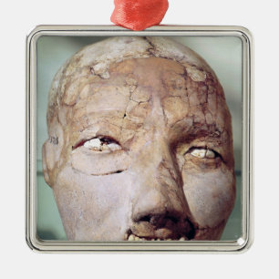 Skalle från Jericho, 7000-6000 BC Julgransprydnad Metall